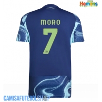 Camisa de time de futebol Ajax Raul Moro #7 Replicas 2º Equipamento 2025-26 Manga Curta